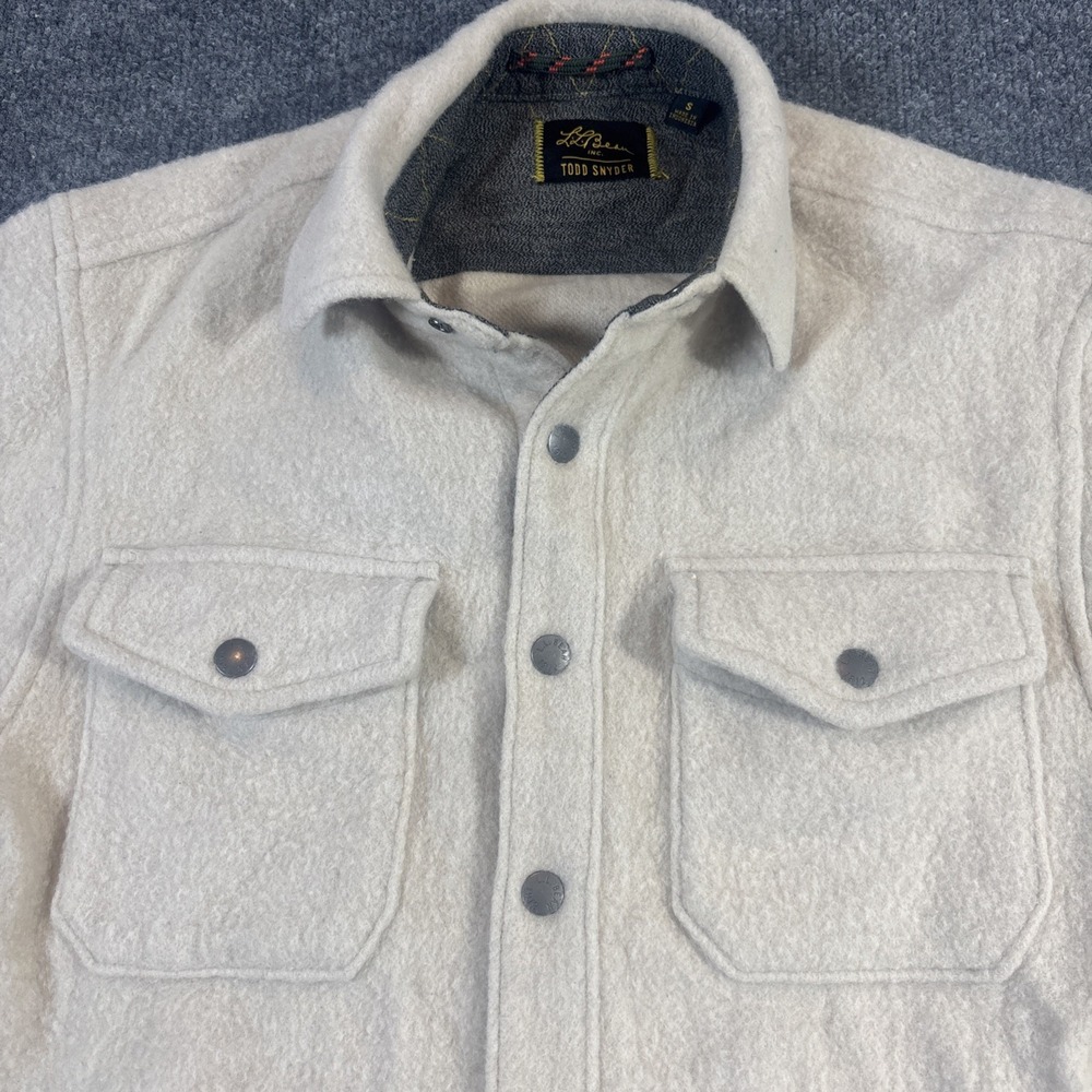 Todd Snyder LL Bean Wool Jacket Small - Picture 3 of 8